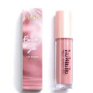 Alomar cosmetics birthday suit lip gloss